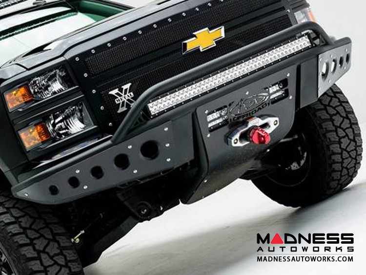 GMC Sierra 1500 Stealth Front Winch Mount Bumper by Addictive Desert Designs 20142015